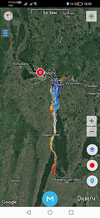 Карта глубин ОВХ, Обь для Сусанина  - изображение 1