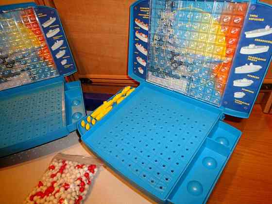 Настольная игра для детей "Морской бой" 