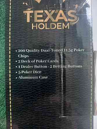 Набор для покера Texas Holdem 