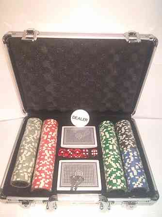 Покерный набор 200 фишек. ♥️♣️♦️♠️ 