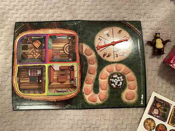 Настольная игра Маша и Медведь 3+ 