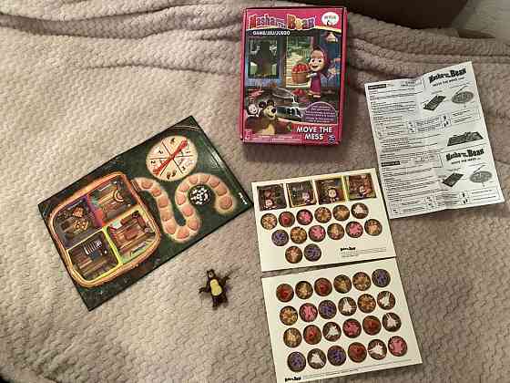 Настольная игра Маша и Медведь 3+ 