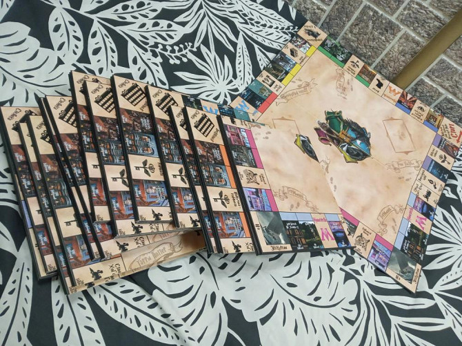 Настольная игра монополия monopoly только доски 14  - изображение 4