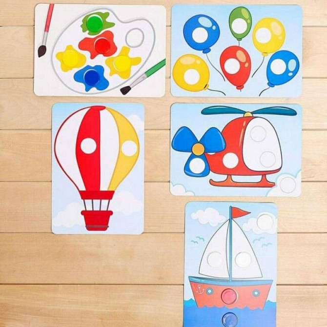 Развивающий набор с фишками «Весёлые задания»  - изображение 2