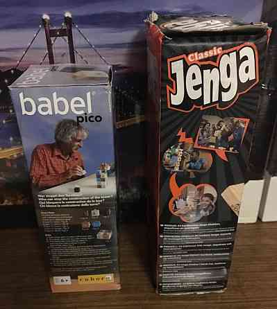 Игра Jenga Classic Hasbro, Babel pico cuboro 