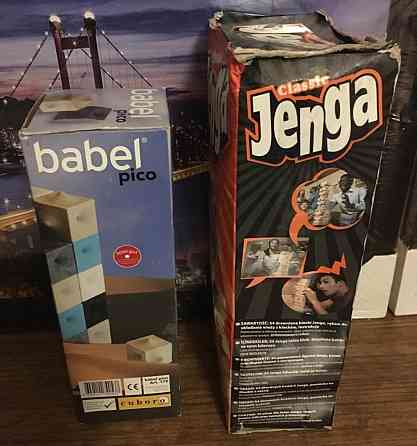 Игра Jenga Classic Hasbro, Babel pico cuboro 