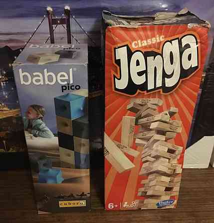 Игра Jenga Classic Hasbro, Babel pico cuboro 