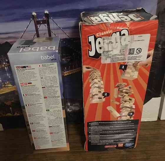 Игра Jenga Classic Hasbro, Babel pico cuboro 