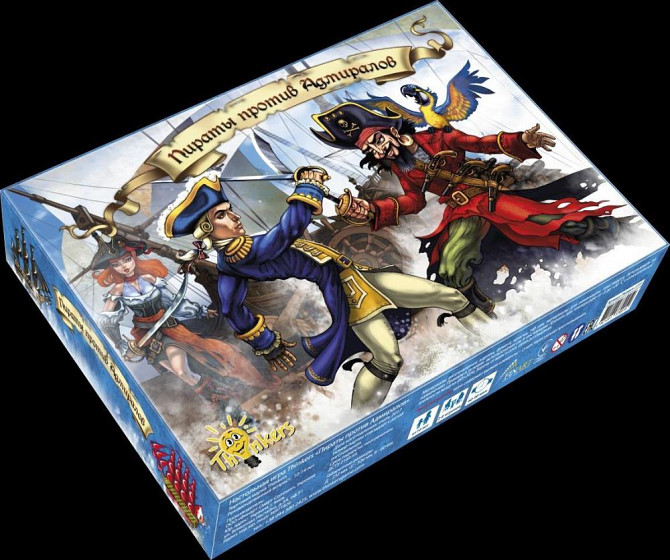 Настольная игра Thinkers Пираты против Адмиралов  - изображение 1