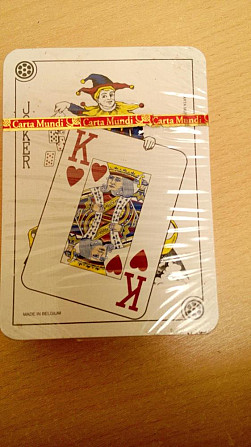 Карты игральные Carta Mundi (Бельгия)  - изображение 1