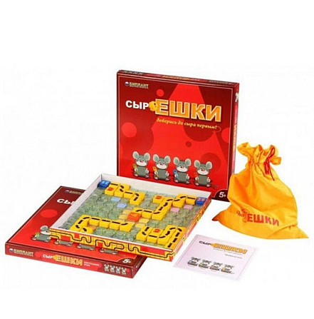 Настольная игра 5+«Сыроежки»  - изображение 1