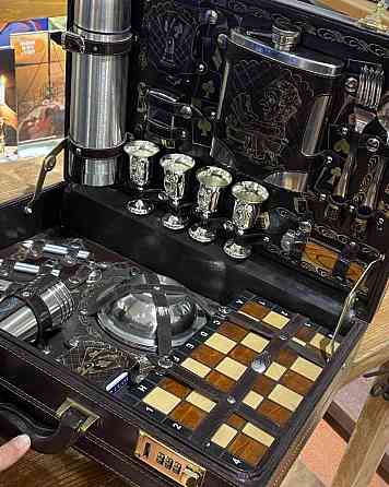 Набор подарочный «Игрок», кожа, 120КИ4 
