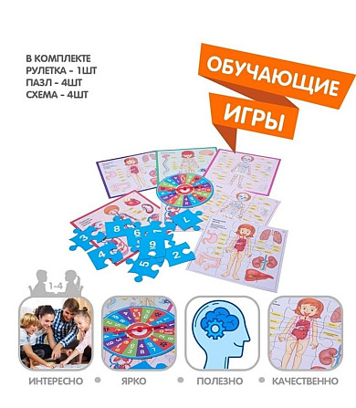 Настольная игра «Весёлая анатомия»  - изображение 3
