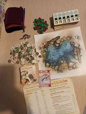 Настольная игра Эволюция. Естественный отбор 