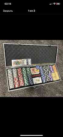 покерный набор 500 фишек 