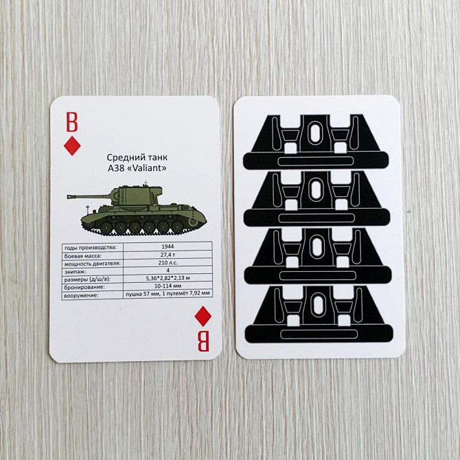 Игральные карты "Танки Британии периода В.М.В."  - изображение 2