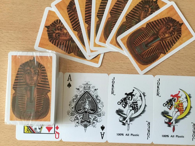 Карты 54 штуки Joker.100% All Plastic.  - изображение 1