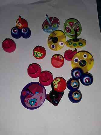 Волчки+ машинка 