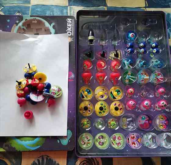 Волчки+ машинка 