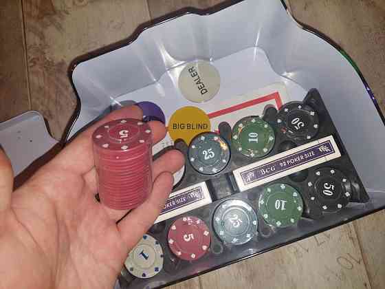 Набор для покера 200 фишек 