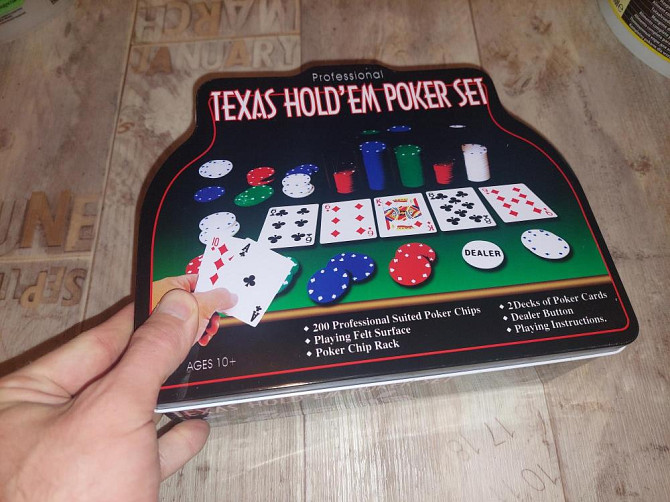 Набор для покера 200 фишек  - изображение 1