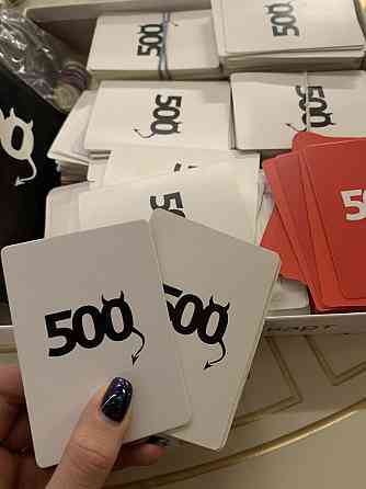 Настольная игра 500 злобных карт 
