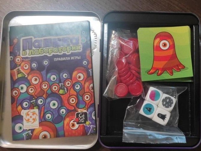 Настольная игра Паника в лаборатории  - изображение 2