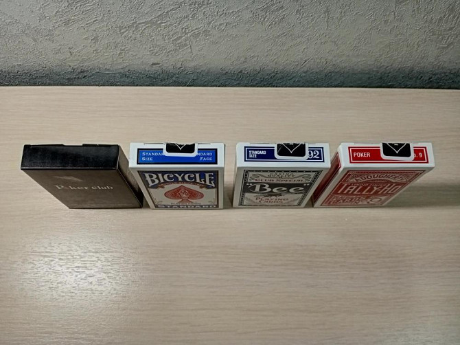 Колоды Bee, Bicycle, Tally Ho, Poker Club  - изображение 1