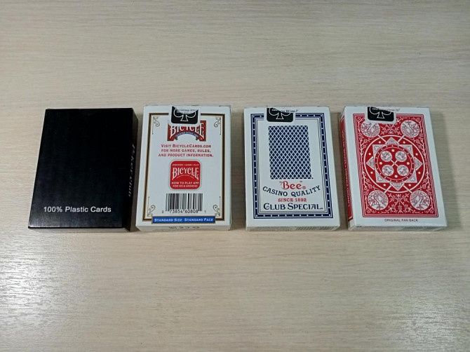 Колоды Bee, Bicycle, Tally Ho, Poker Club  - изображение 2