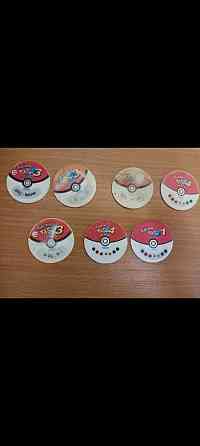 Пластиковые фишки Pokemon 