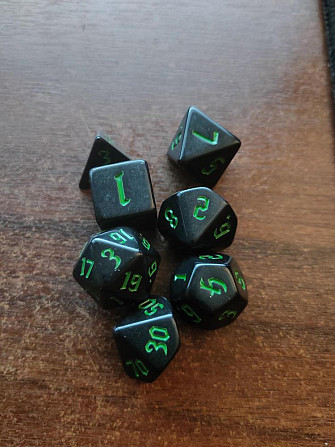 Игровые кубики (dice d4, d6, d8, d10, d12, d20,)  - изображение 3