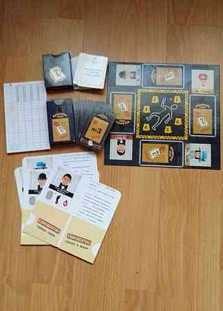 НОВАЯ. Настольная игра квест "DETECTIVE" 