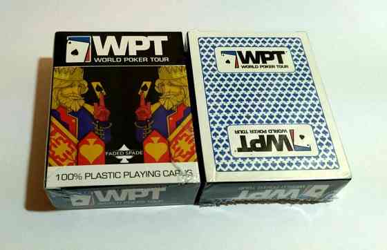 Faded Spade WPT Poker Size Plastic 2.0 