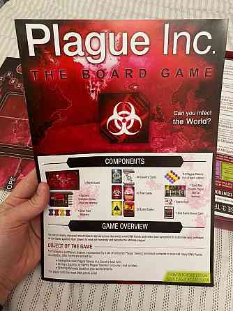 Настольная игра Plague Inc + Armageddon 