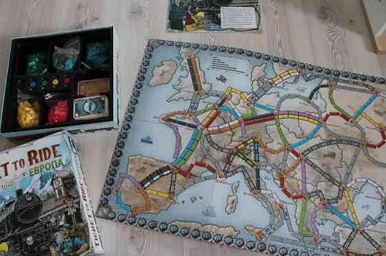 Настольная игра "Билет на поезд" Ticket to ride 