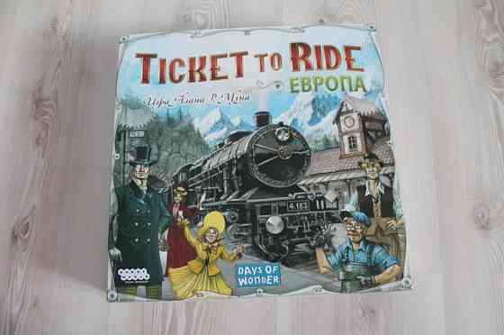 Настольная игра "Билет на поезд" Ticket to ride 