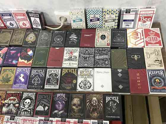 Игральные карты, колоды для покера и фокусов 