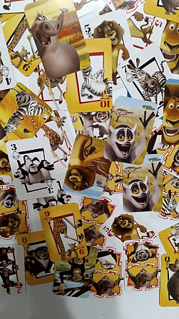 Карточки Мадагаскар Новые 75 штук  - изображение 3