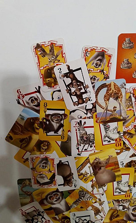 Карточки Мадагаскар Новые 75 штук  - изображение 2