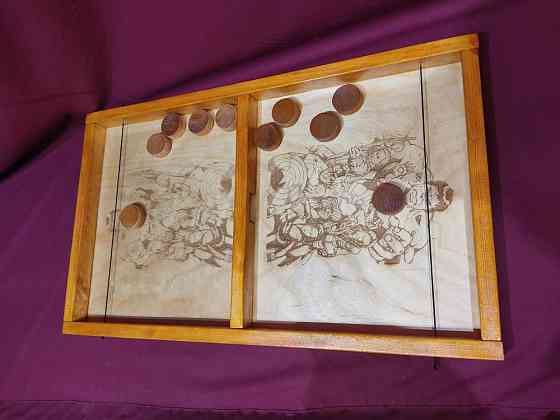 Настольная игра Sling Puck вышибалы,футбол,хоккей 