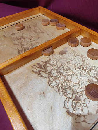 Настольная игра Sling Puck вышибалы,футбол,хоккей  - изображение 4