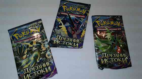 Бустеры Pokemon (Покемон) 