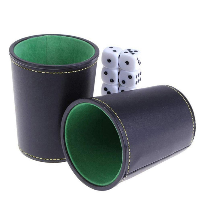 Кожаный стакан для игры в кости  - изображение 3