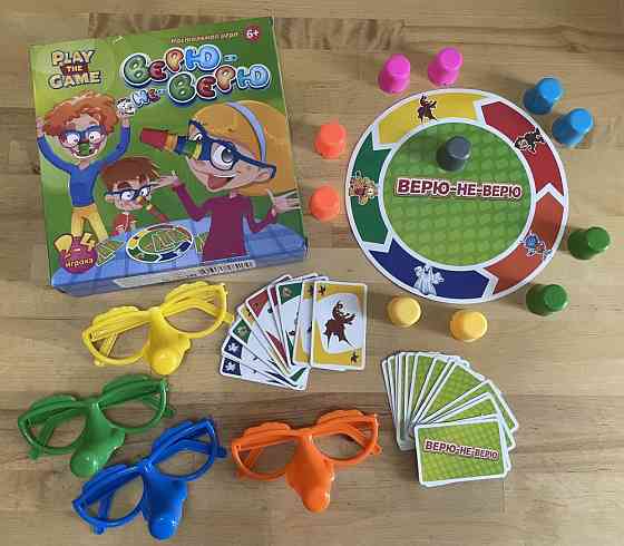 Настольная игра Верю-не-верю play the game 