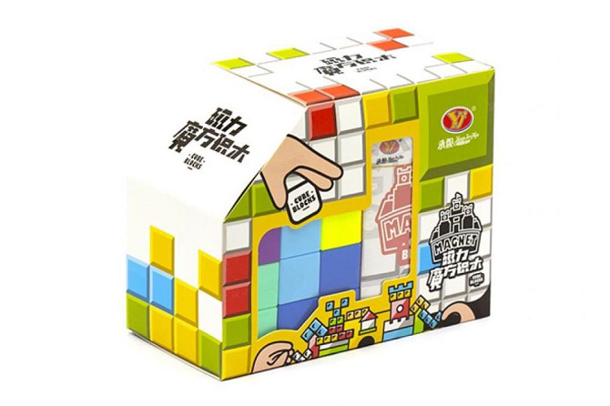 Конструктор-головоломка Magnetic block cube  - изображение 2