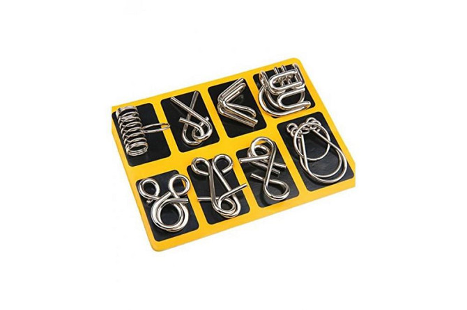 Набор металлических головоломок 8 шт  - изображение 1