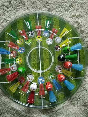 Настольная игра футбольные свистолеты, бу  - изображение 1