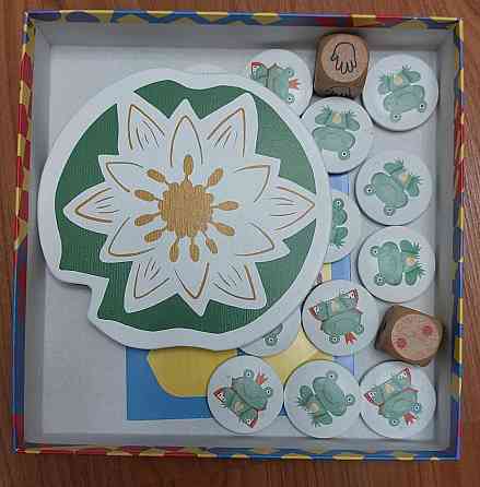 'Прыгля', настольная игра 