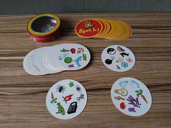 Развивающая Настольная игра Доббль (Spot It) 