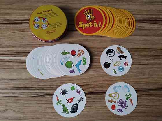 Развивающая Настольная игра Доббль (Spot It) 